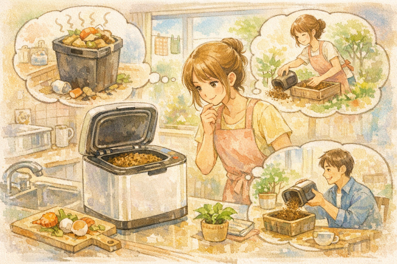 NAXLU（ナクスル）生ごみ処理機の特徴と使い方をわかりやすく解説｜自分に合う選び方も安心して理解