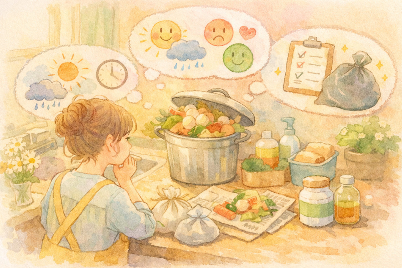 生ゴミの扱い方が日によって変わるときに整理しておきたい考え方