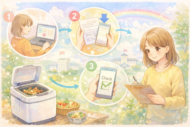 パリパリキューの助成金申請の流れ|スムーズに進めるためのポイント