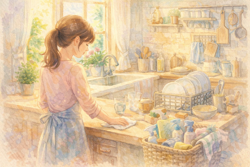 片付けのリズムを整えるための考え方