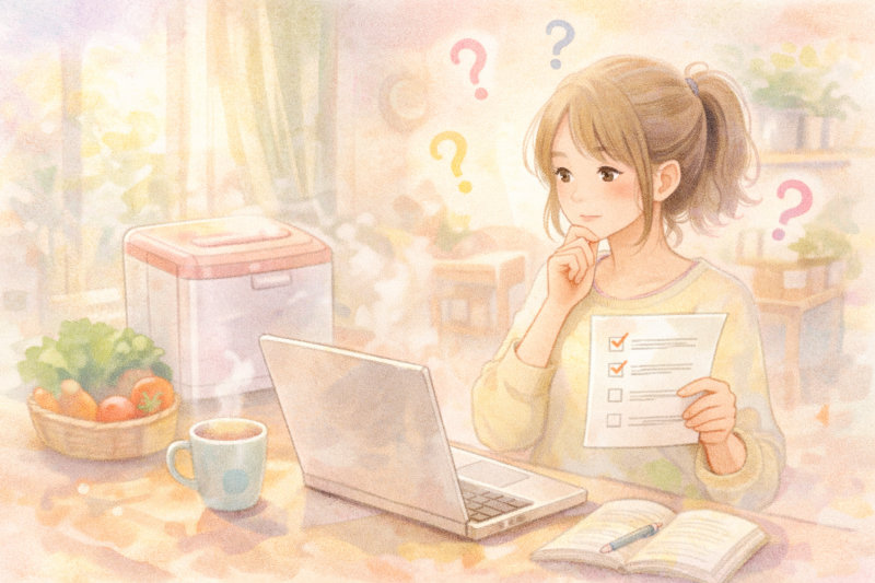使い始める前に確認しておくと選びやすいポイント