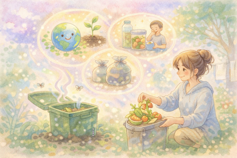 生ゴミとの付き合い方を整えるためのやさしい視点